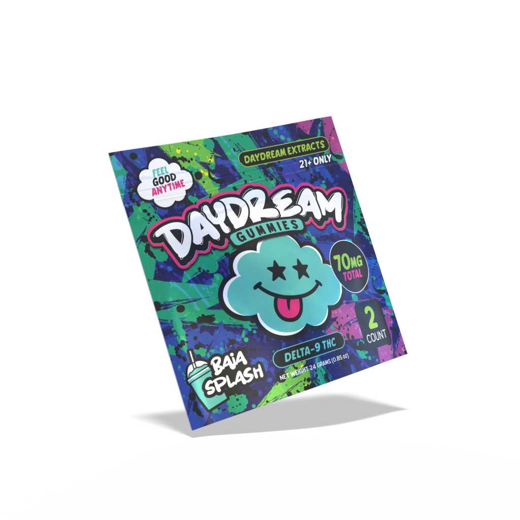 Daydream Baja Splash gummies pouch