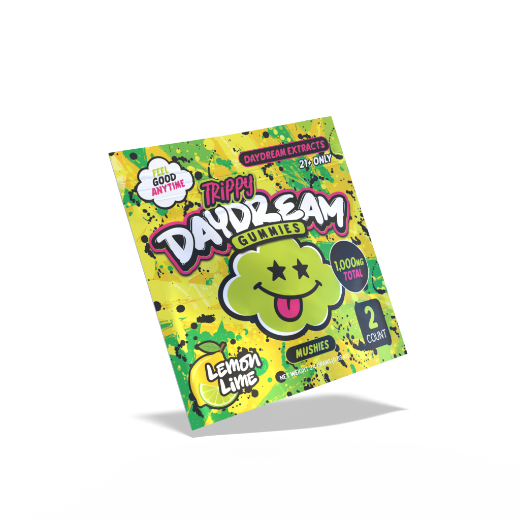 Daydream Lemon Lime gummies pouch
